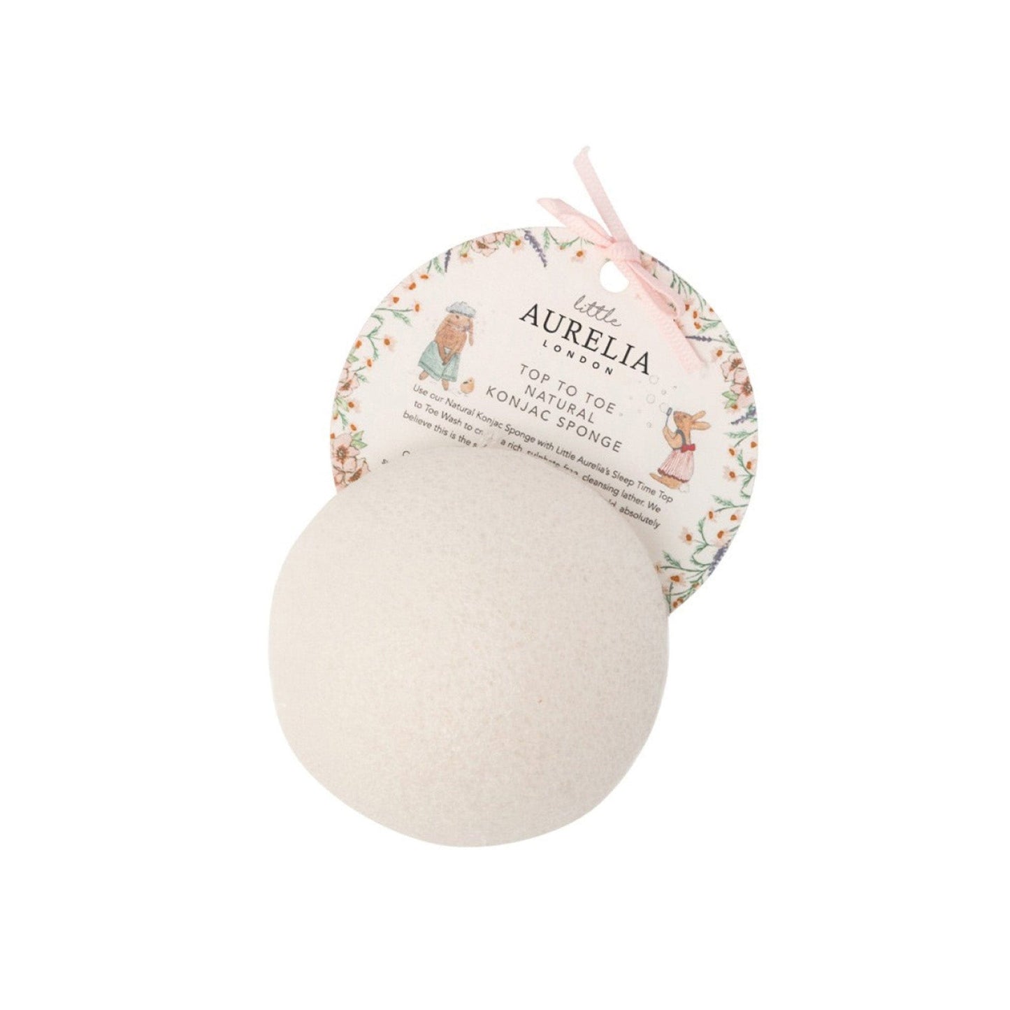 Top to Toe Natural Konjac Sponge